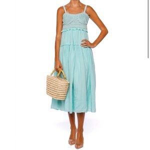 ULLA JOHNSON GISELLA BERYL DRESS